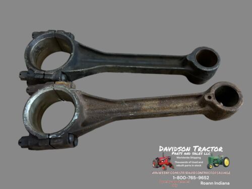 John Deere Unstyled G Tractor JD engine Connecting rods rod w/ caps F5R
