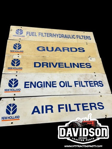 New Holland Dealership Parts Signs Vintage Advertising