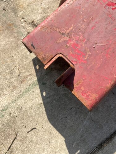 Farmall 300 RC Tractor IH dash cowling valve cover tachometer cover & light post