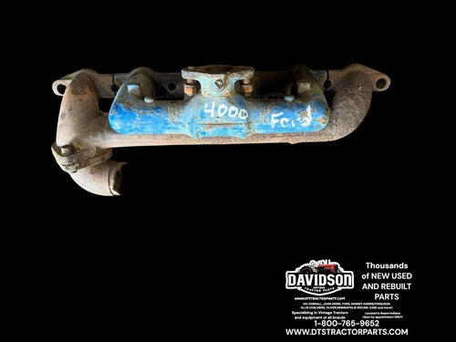 Ford 4000 801 4cyl Gas Exhaust I take Manifold Antique Tractor