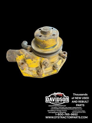 Good Used R55758 Water Pump w Pulley Fits John Deere 820 830 1020 1520 1530 2020