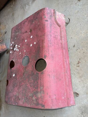 Farmall C Super SC tractor Original IH engine motor hood cover panel Early