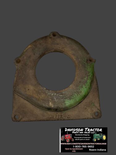 USED JOHN DEERE G TRACTOR CRANKSHAFT MAIN BEARING OIL SLINGER CAP COVER F77R