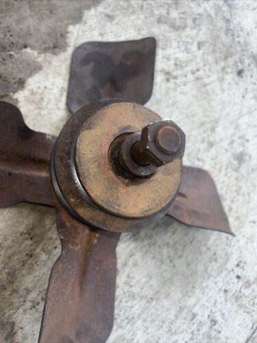 Farmall / IH Cub Tractor Front Fan Blade Assembly With Pulley