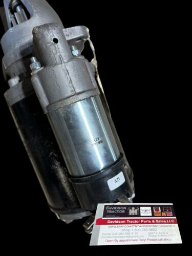 International IH 884 885 895 Tractor Starter Rebuilt Original!