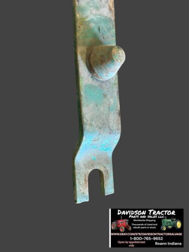 John Deere tractor JD frame rail cultivator bullet mount point strap bracket