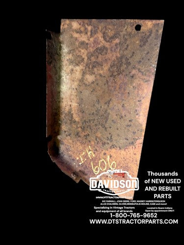 International 656 Farmall Tin Cover Panel Shield Antique Tractor