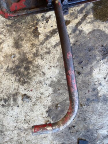 Farmall M Early SM Tractor IH engine Motor side cover panel w/ vent tube