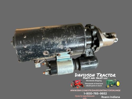 Starter 12V For International 786 1086 1586 Tractors Reman Delco Remy 1113439