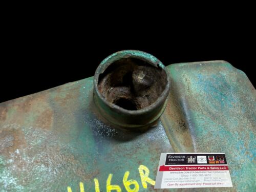 USED JOHN DEERE H TRACTOR RADIATOR TOP TANK AH538R CAST# H166R