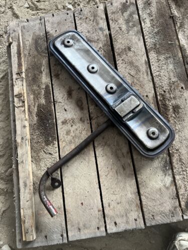 Farmall M Early SM Tractor IH engine Motor side cover panel w/ vent tube