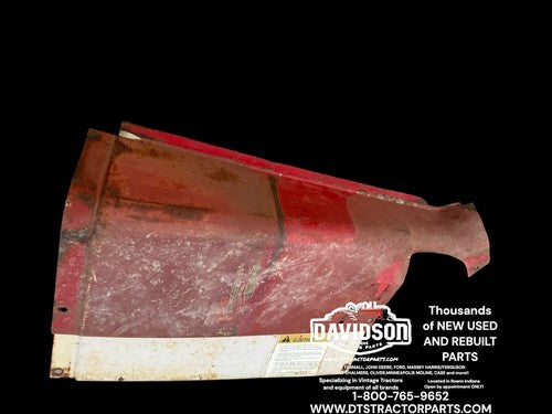 International 1066 Tractor Original IH IHC left rear dash hood section panel