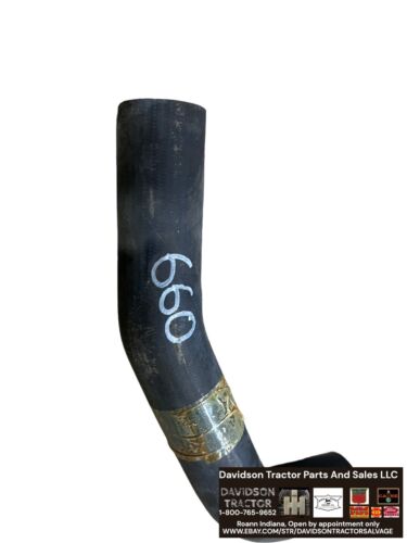 372640R1 Upper Radiator Hose Fits Case-IH Tractor Models 660 2" ID