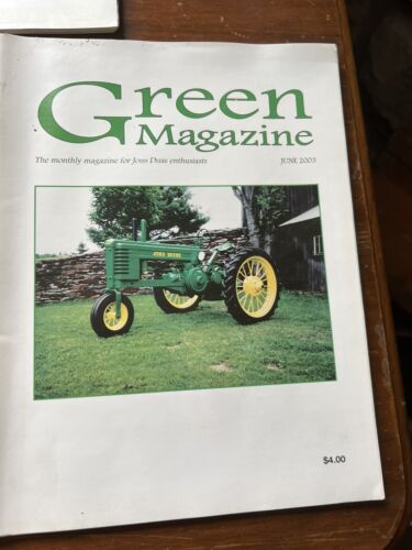 John Deere 2 Cylinder And Green Magazine Lot 9 Books For One Money! 1999-2003