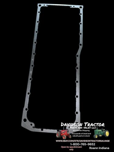R125855 Oil Pan Gasket Fits John Deere 8100 8110 8120 8200 8210 8220 8300 NOS