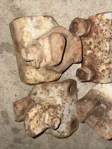 1954 Allis Chalmers WD45 Tractor Spin Out Rear Wheel Slide Clamps
