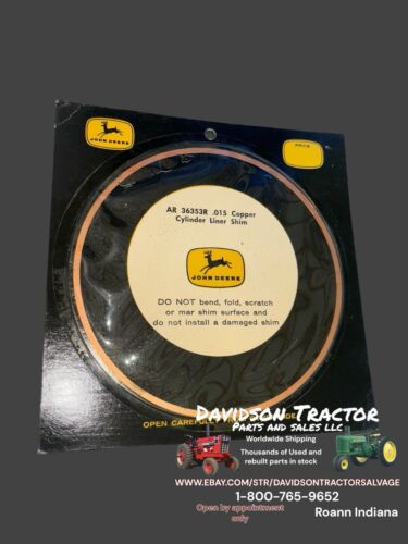 AR36353.05 Shim Genuine John Deere New Old Stock