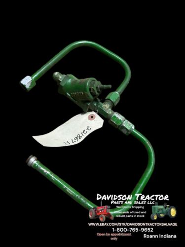 John Deere 221887R Hydraulic Valve With Line Antique Tractor