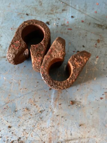 IH International Harvester Farmall A/B/C/H/M Cast Iron Headlight Clamps