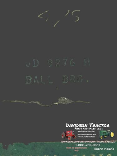 GENUINE JOHN DEERE BEARING JD9276 NEW OLD STOCK