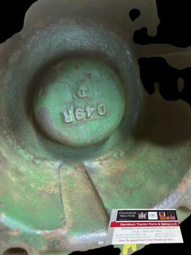 D49R Unstyled D John Deere Bearing Quill Antique Tractor