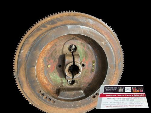 John Deere H Electric start flywheel H913R Antique Tractor