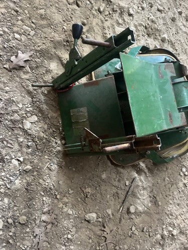 Vintage John deere tractor seat assembly