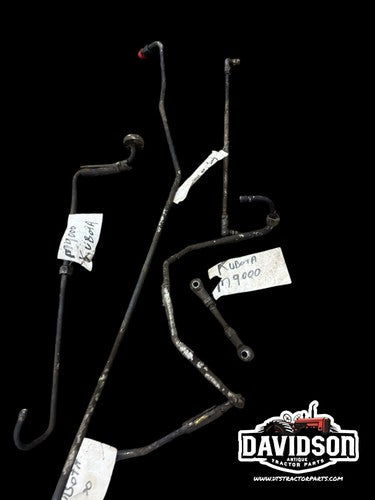 Kubota M9000 Tractor Steel Line And Linkage Lot