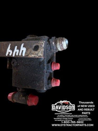 International 444 Hydraulic Flow Valve Assembly Antique Tractor