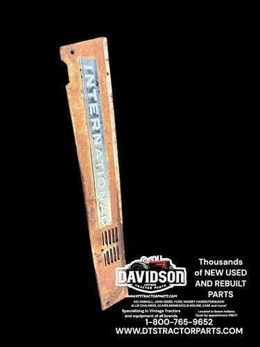 International IH 606 Right Hood Panel Antique Tractor RH