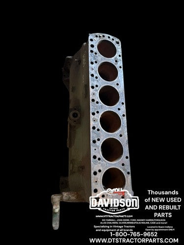 1965 Oliver 1650 Gas Tractor Engine Block 159004A