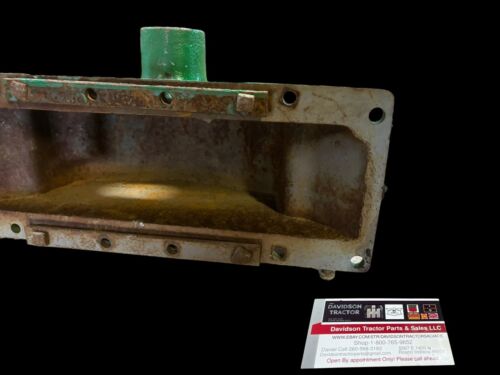 USED JOHN DEERE H TRACTOR RADIATOR BOTTOM TANK H167R