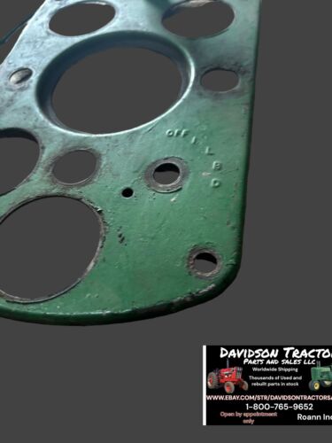 John Deere 70 Diesel 70D Tractor Dash Panel Antique Tractor