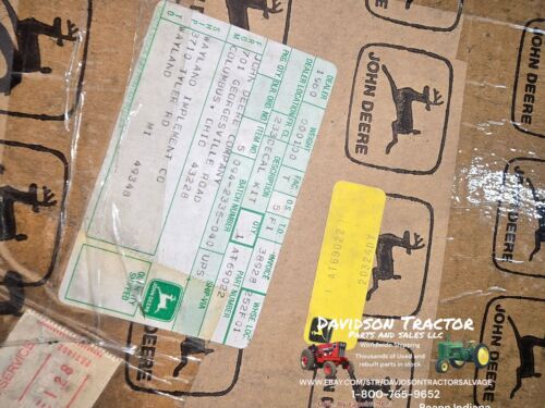 Genuine John Deere AT69022 450 Crawler Loader Decal Kit New Old Stock