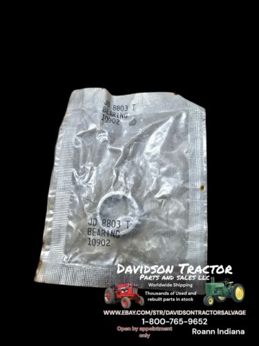 Genuine John Deere JD8803 Bearing New Old Stock