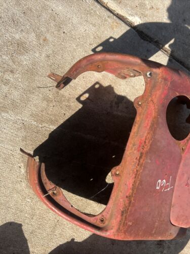Farmall 300 RC Tractor IH dash cowling valve cover tachometer cover & light post