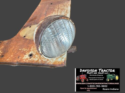 IHC Farmall 660 Left Radiator Side Panel W/ Headlight Bracket Antique Tractor