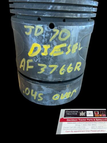 AF3766R John Deere 70 Diesel Used Piston Antique Tractor .045