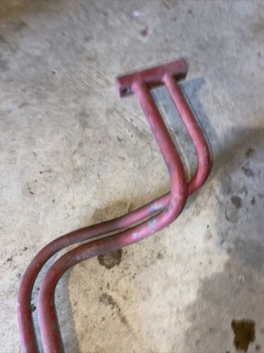 Farmall Super A SA IH Tractor good front steel hydraulic line lines
