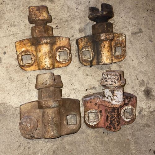 Farmall 350 utility spin out wheel Clamps Set Of 4