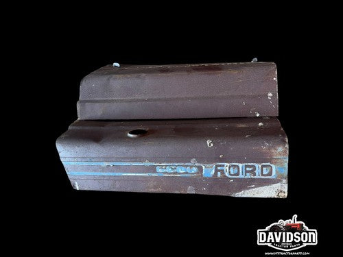 Ford 6000 Hood Panel Pair Antique Tractor