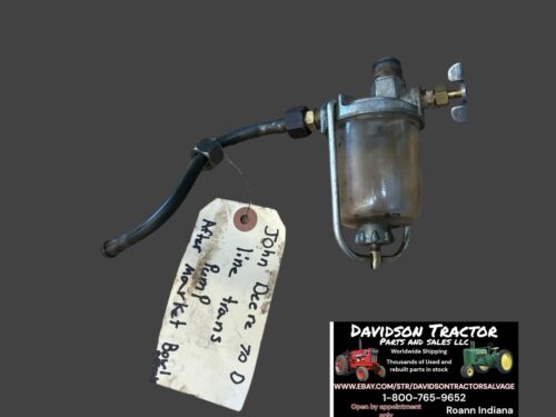 John Deere 70 Diesel Fuel Bowl Assembly Antique Tractor