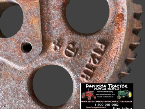 John Deere G Camshaft Gear F121R Antique Tractor