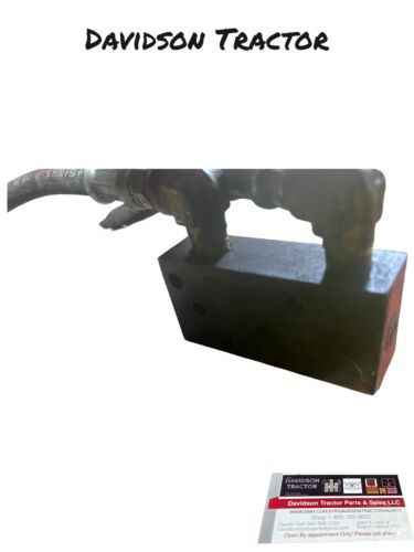 Farmall Hydraulic Remote Block Antique Tractor