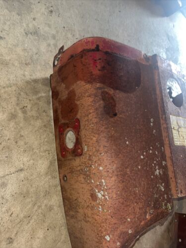 International Harvester Farmall IH 340 ROW CROP Hood Dash Gas Tank Cover Panel