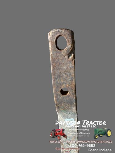 John Deere Late B Styled tractor original JD drawbar. Antique Tractor