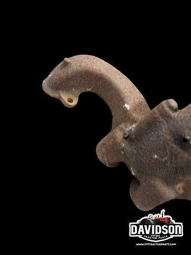 Case 400 401 Diesel Tractor engine motor exhaust manifold w/ pipe