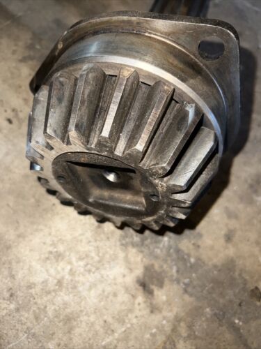 Farmall M IH tractor ORIGNAL transmission drive shaft for gears too pinion