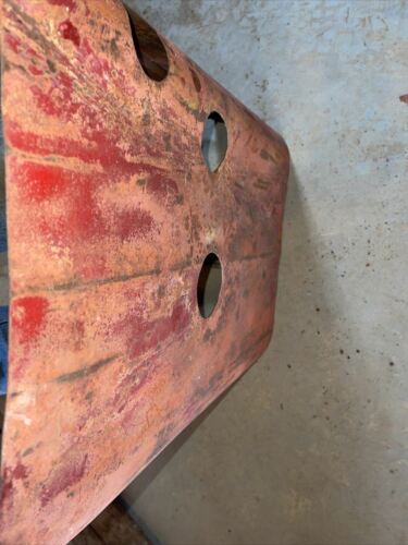 Farmall C Super SC tractor Original IH engine motor hood cover panel