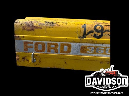 Ford 3600 Left Hand Hood Panel Antique Tractor